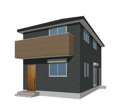 サンコート　八幡西区下畑町の外観パース|ＣＧパース※こちらはあくまで… 