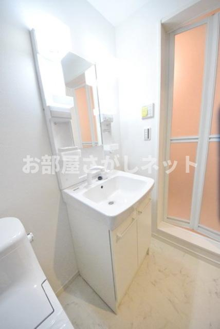 レガーロ羽沢【おとり物件なし】#学生・社会人にオススメ！初期費用分割払いOK！の洗面所|他号室参考写真