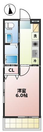 レガーロ羽沢【おとり物件なし】#学生・社会人にオススメ！初期費用分割払いOK！の間取り