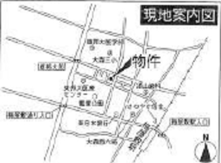 菱和パレス大森西の地図