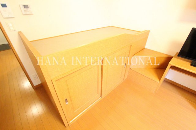 レオパレスウィステリアの寝室