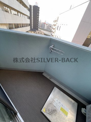 Blue西長堀のバルコニー