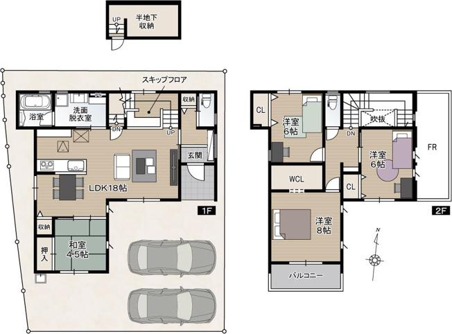 【間取り】 | 高知市朝倉丙/３号地