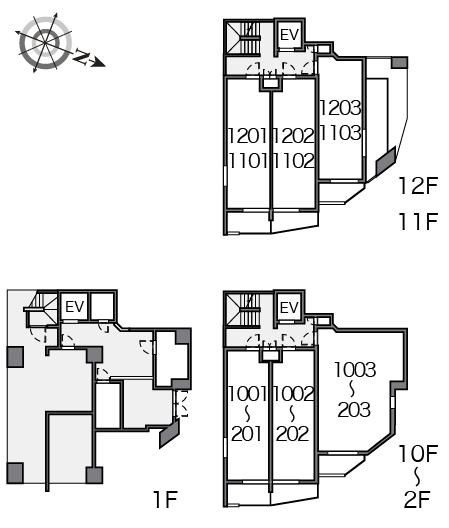 ＬＯＶＩＥ文京音羽の区画図