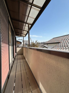 【バルコニー】 | 井口四丁目　戸建 | 南向きバルコニー