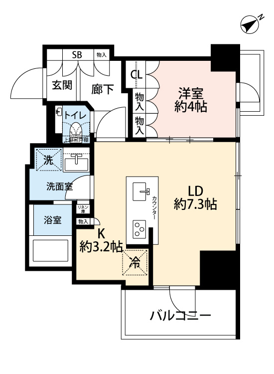 シャリエ御茶ノ水の間取り
