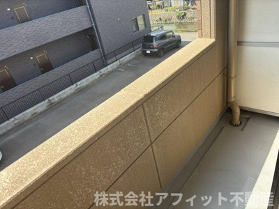 【バルコニー】 | セントレア西深津 | 南向き