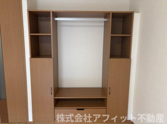 【収納】 | セントレア西深津 | オープンクローゼット