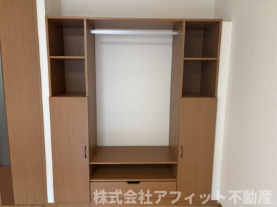 【収納】 | セントレア西深津 | オープンクローゼット