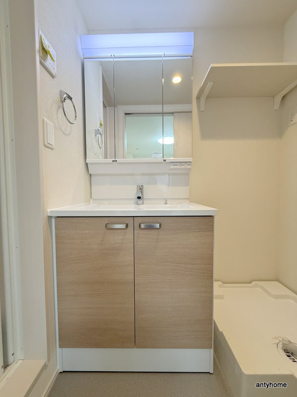 ハーモニーテラス大野　仲介手数料無料の洗面所