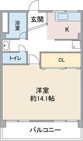 ヤカタハイツ　　刈谷市近郊の賃貸はクラスホーム刈谷店の間取り