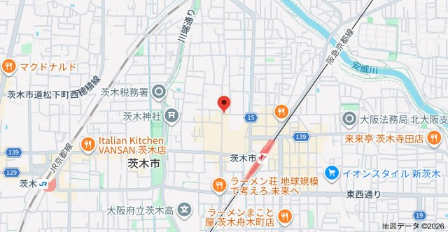 本町8番館の地図