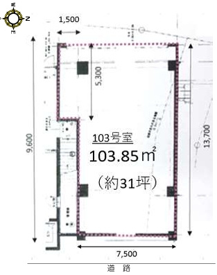 オクヨシ　１ｓｔ　の間取り