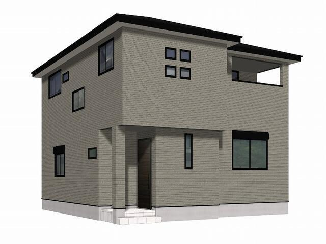 佐賀市木原１丁目の新築一戸建の外観パース|※こちらはあくまでイメージで… 