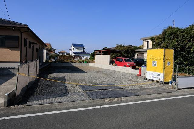 筑後市大字西牟田の新築一戸建の前面道路含む現地写真| 