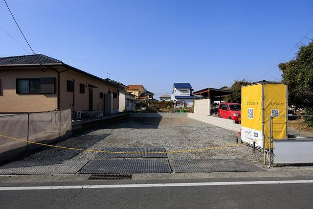 筑後市大字西牟田の新築一戸建の駐車場| 