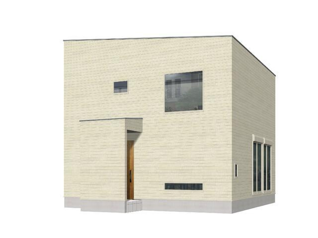 春日市小倉６丁目の新築一戸建の外観パース| 
