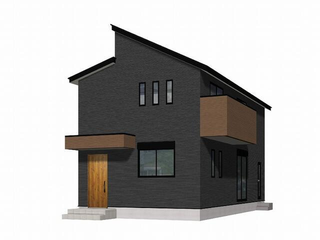 佐賀市大和町大字久池井の新築一戸建の外観パース|※こちらは完成予想ＣＧです。… 