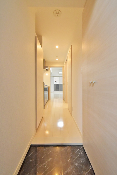 セレニティー名駅の玄関