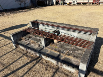 【庭】 | 筑西市蓮沼3DK中古住宅 | BBQ台