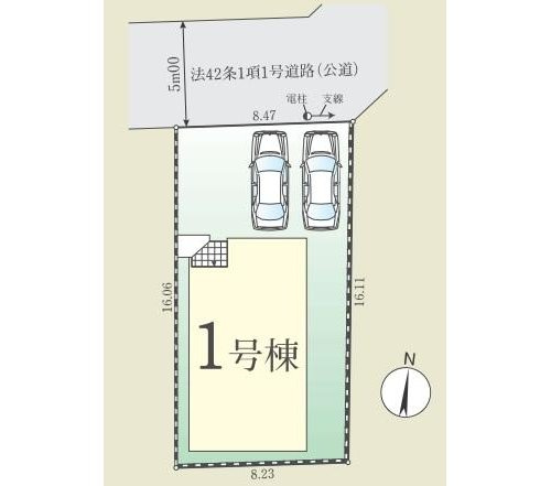 【FIT】東大和市南街２期の区画図