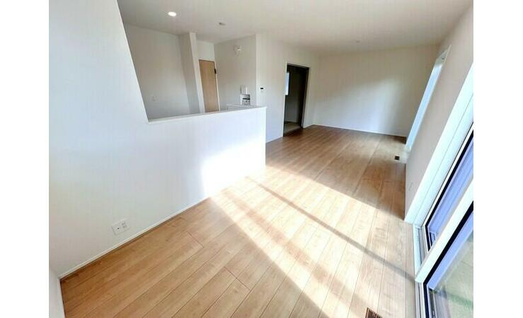 【仲介手数料無料／名古屋市中川区】リナージュ　中川区下之一色町第1期　新築戸建　1号棟の居間・リビング