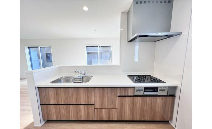 【仲介手数料無料／名古屋市中川区】リナージュ　中川区下之一色町第1期　新築戸建　1号棟のキッチン