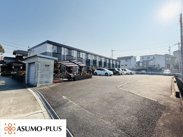 筑紫野市針摺東２丁目のアパートの駐車場|別号数タイプ