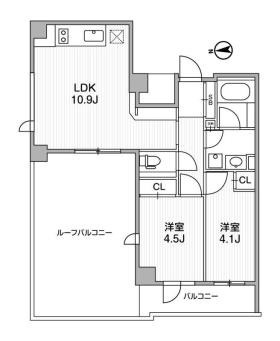 【間取り】 | Lighthouse中馬込 | 間取り図