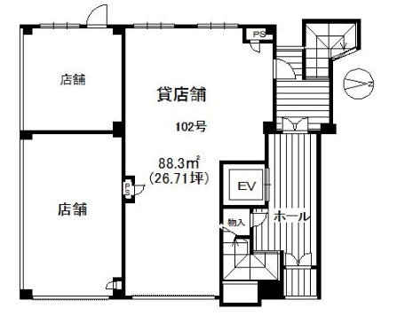 北邑ビルの間取り
