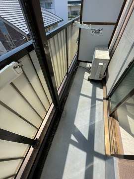 クリスタルカーサⅡのバルコニー