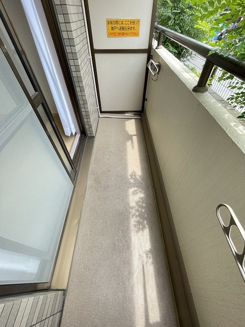 クレアコート産所町のバルコニー