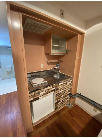 朝日プラザ心斎橋北のキッチン|キッチンでお料理をお楽しみください