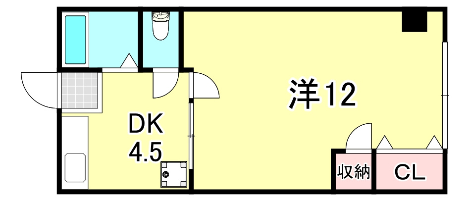 パレス上原の間取り