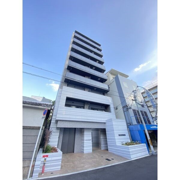 リンクハウス難波元町の外観|外観は落ち着いています