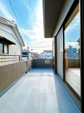 再生住宅　清須市西市場1丁目5-14のバルコニー
