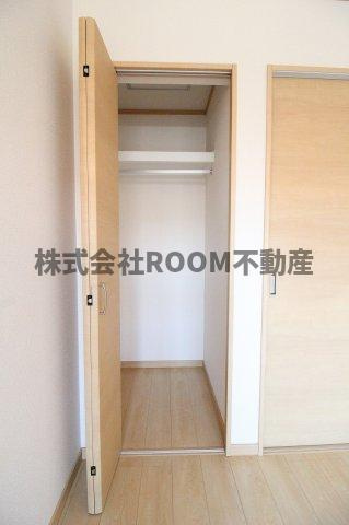 グリーンコーポ南横市の収納|専用の収納スペースです