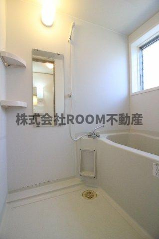 グリーンコーポ南横市の浴室|日々の疲れを癒すお風呂付です