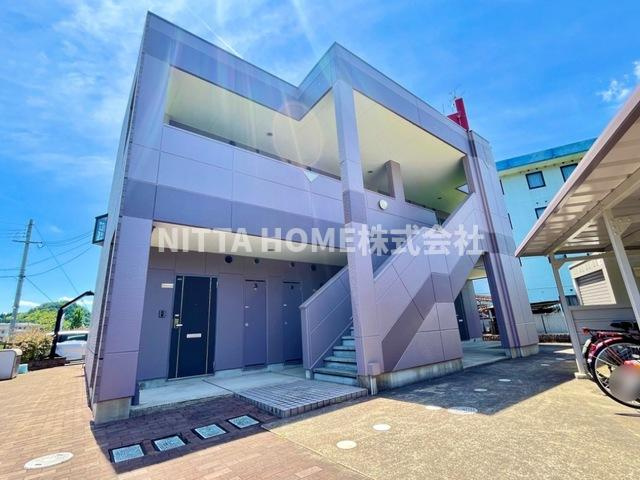 アジュール（ＡＺＵＲＥ）の外観パース|落ち着いた住宅街です☆彡