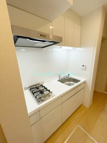 茅ヶ崎市出口町のアパートのキッチン