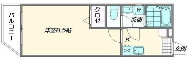 SUNSETTERRACE TOHNOHARUの間取り