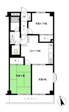 プラザエルムの間取り