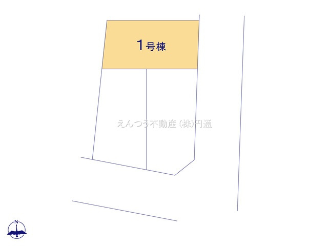 尾頭橋1期の区画図