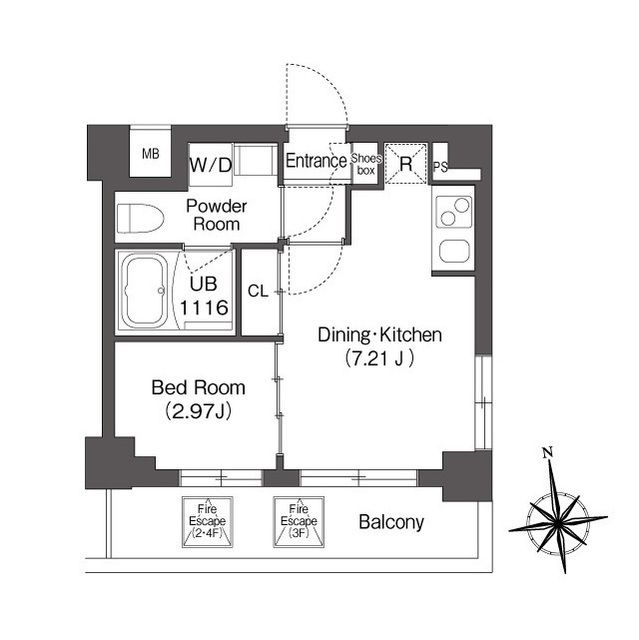 ディームス浦安の間取り