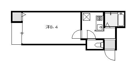 ピュア箱崎の間取り