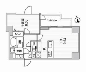 【間取り】 | ＡＬＴＥＲＮＡ南大井 | 間取り図