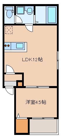 カトレア箱崎の間取り