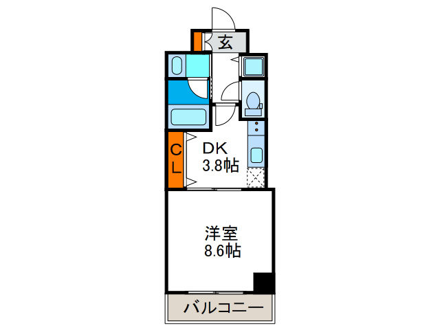 Loisir Kusunokiの間取り