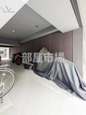 グラウンデュークス菊川 のその他共用部分|バイク置き場