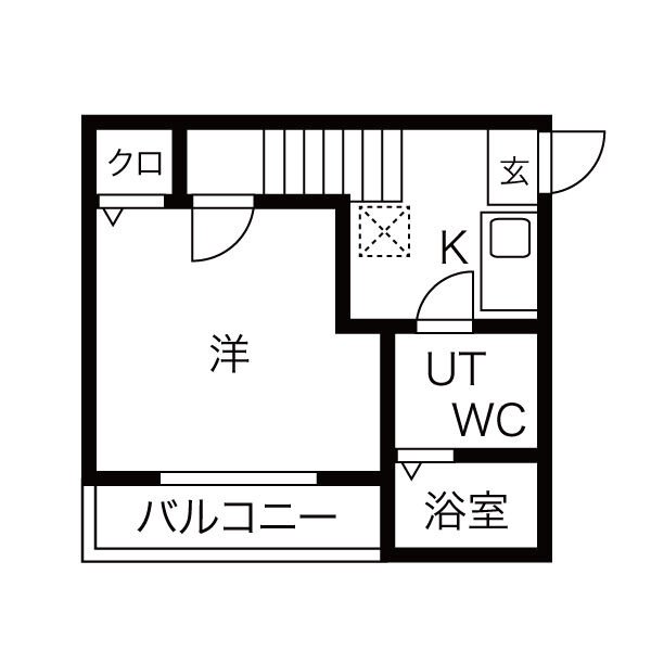 エムズガーデン(M’sGarden)　名古屋市賃貸　仲介手数料無料の間取り
